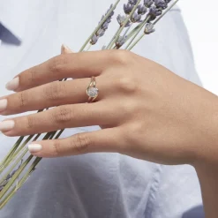 Bague Or Jaune Rosariane Diamants