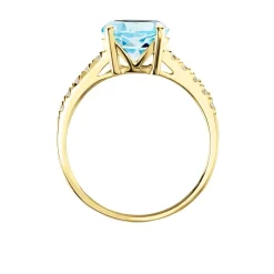 Bague Or Jaune Terese Topaze
