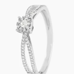 Bague Orphee Or Blanc Diamant