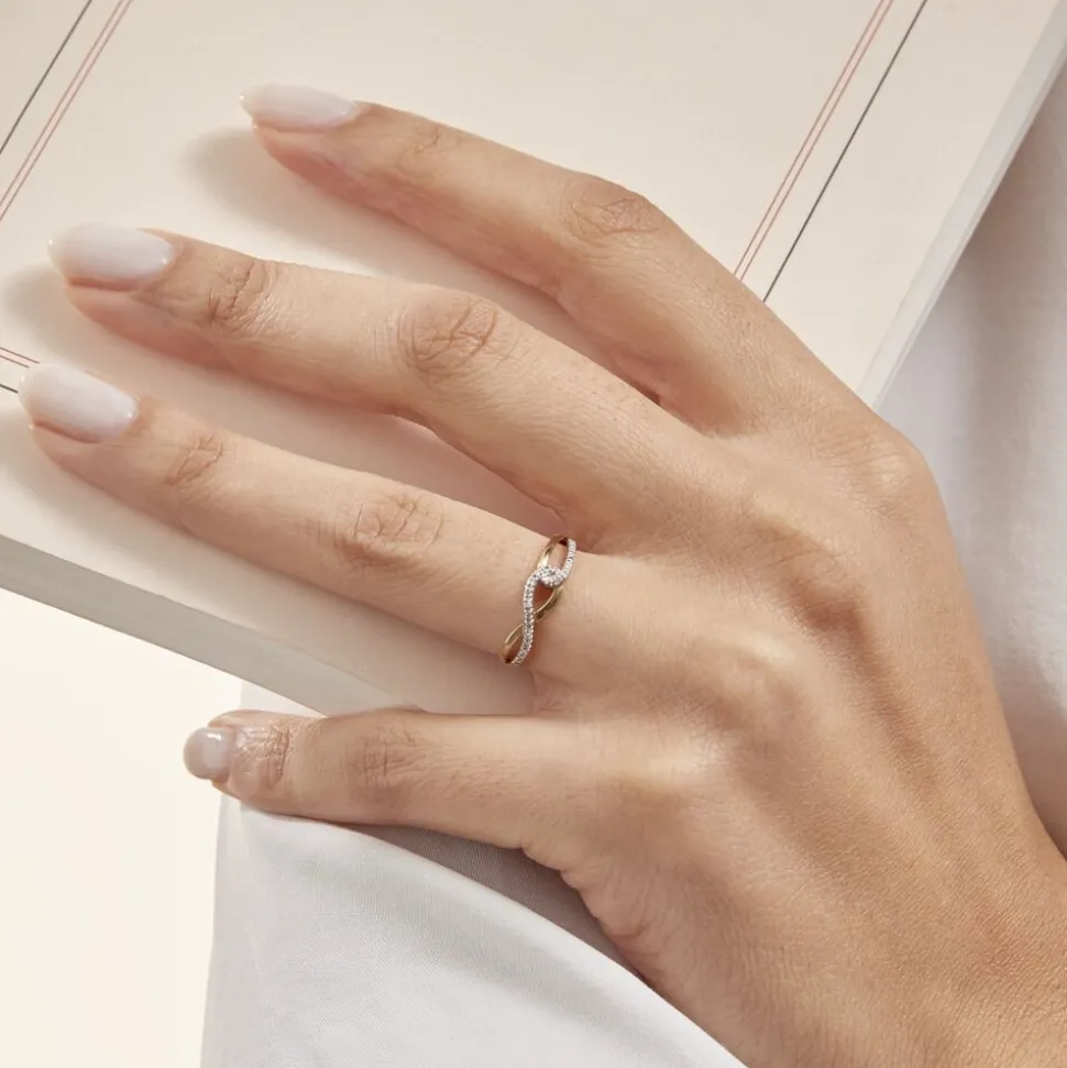 Bague Osanna Or Jaune Diamant