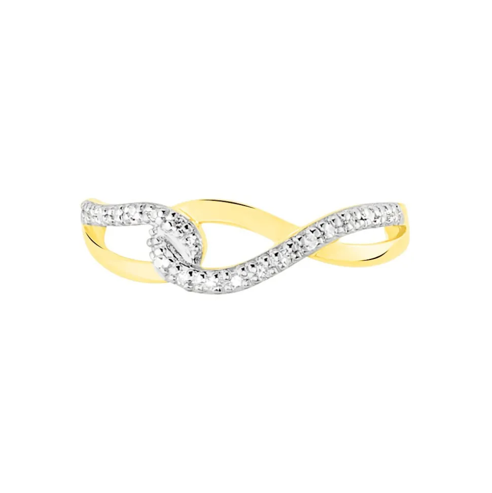 Bague Osanna Or Jaune Diamant