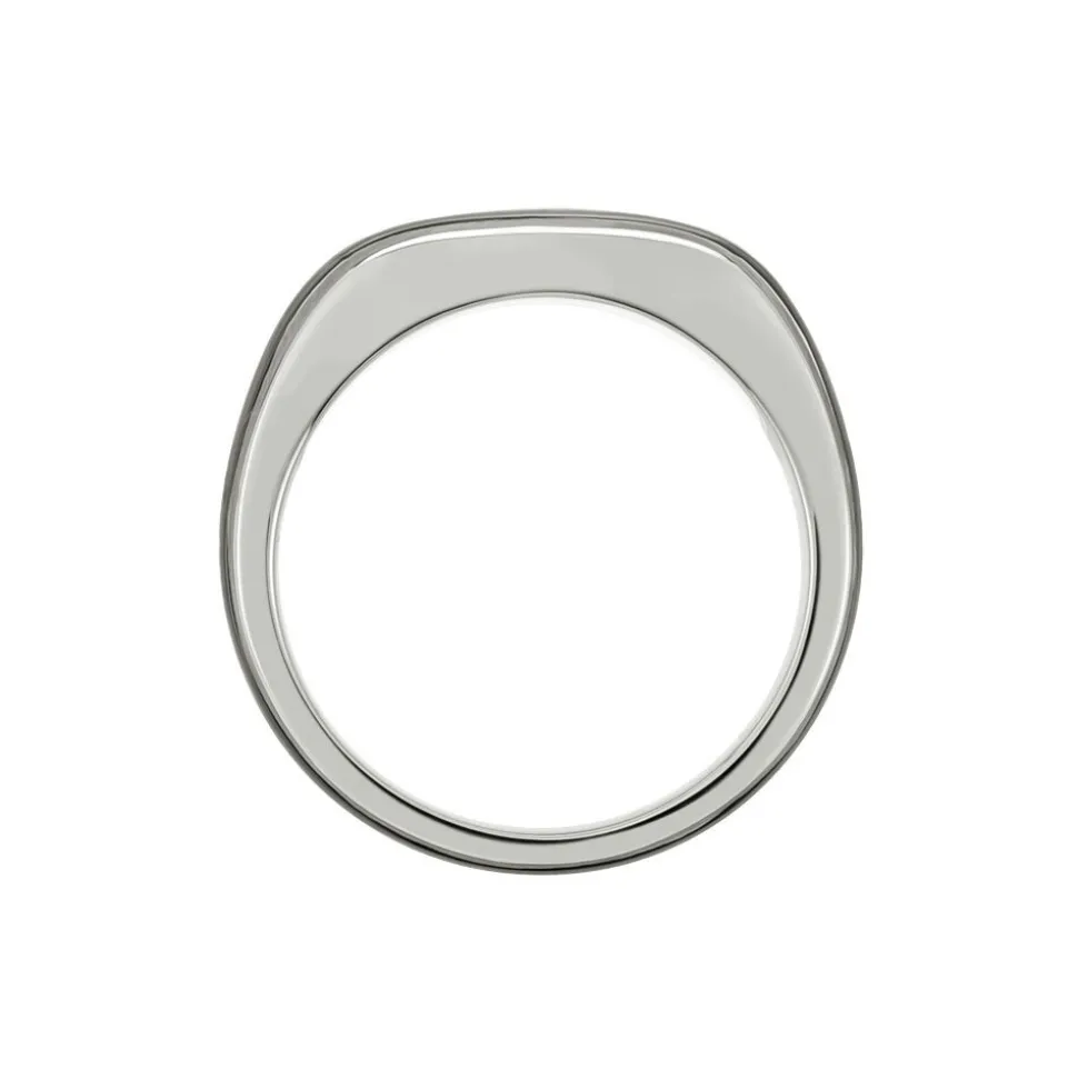 Bague Otis Acier Argenté