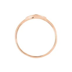 Marc Orian Bagues De Promesse|Bagues Fantaisie > Bague Peinda De Zirconium argent rose oxyde