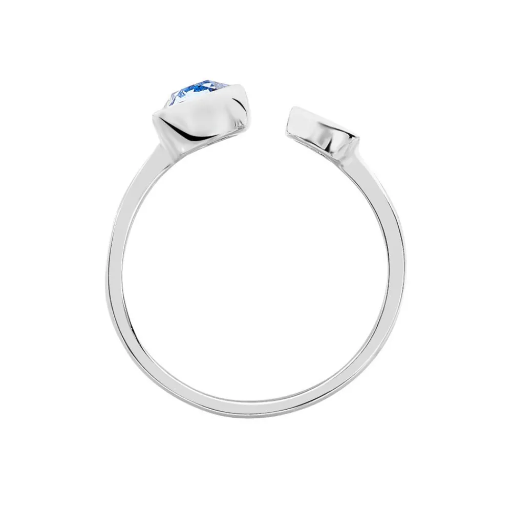 Marc Orian Bagues Fantaisie|Bijoux Zirconium > Bague Perline Argent Blanc Oxyde De Zirconium
