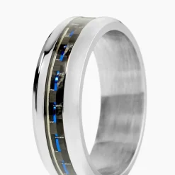 PHEBUS HIM Bagues Homme|Bagues > Bague Acier Blanc