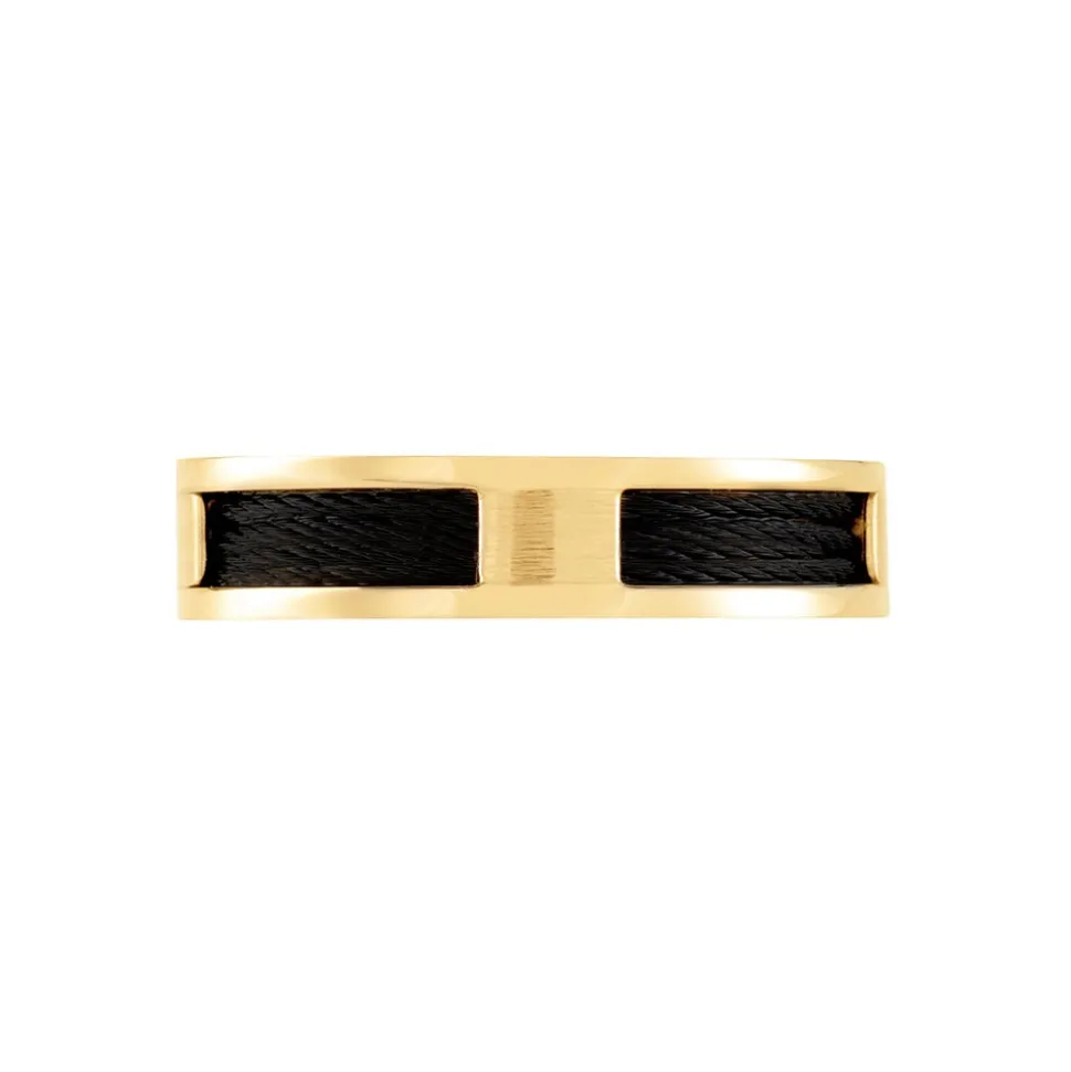Bague Phebus Him Acier Jaune