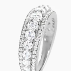 Bague Philomene Argent Blanc Oxyde De Zirconium
