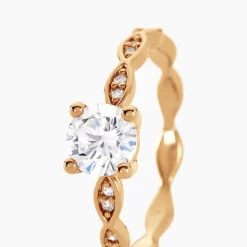 Bague Plaqué Or Kurt Oxydes De Zirconium
