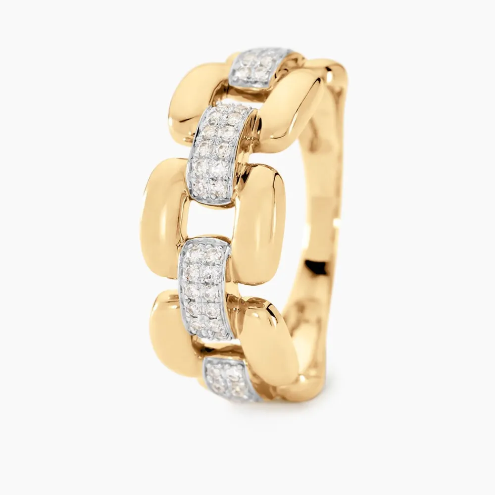 Marc Orian Bagues|Bijoux Femme > Bague Pleasance Or Jaune Diamant