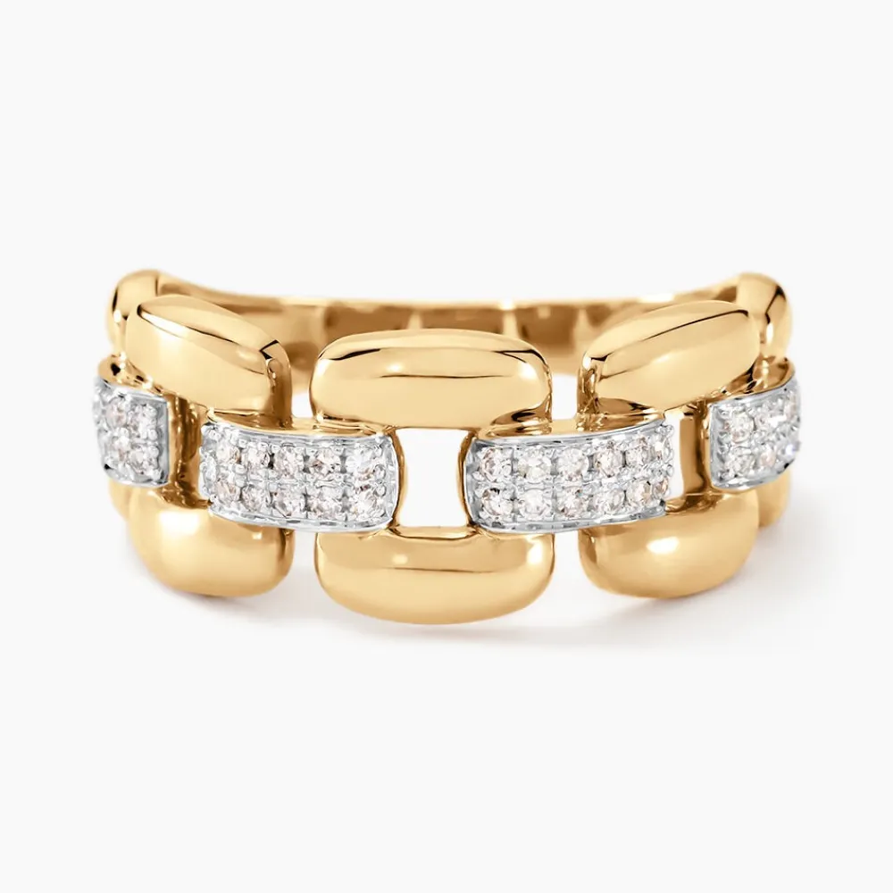 Marc Orian Bagues|Bijoux Femme > Bague Pleasance Or Jaune Diamant