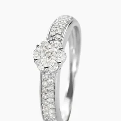 Marc Orian Anniversaire De Mariage|Bagues > Bague Praya Or Blanc Diamant