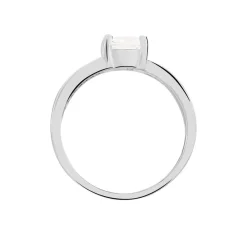 Marc Orian Bagues De Promesse|Bijoux Zirconium > Bague Priscillienne Argent Blanc Oxyde De Zirconium