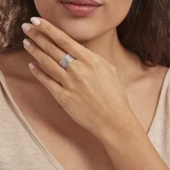 Bague Rayanna Or Blanc Diamant
