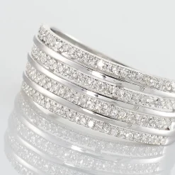Bague Rayanna Or Blanc Diamant