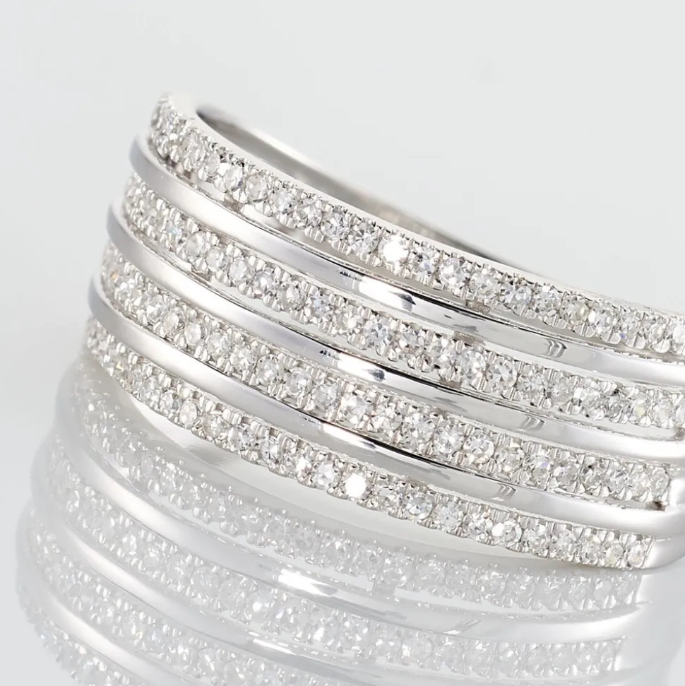 Bague Rayanna Or Blanc Diamant
