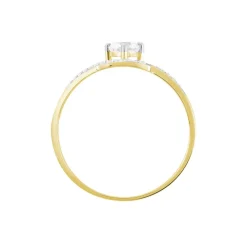 Marc Orian Bijoux Zirconium|Bagues > Bague Rozena Or Jaune Oxyde De Zirconium
