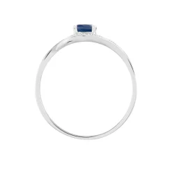 Marc Orian Anniversaire De Mariage|Bagues Saphir > Bague Sagesse Or Blanc Saphir Et Diamant