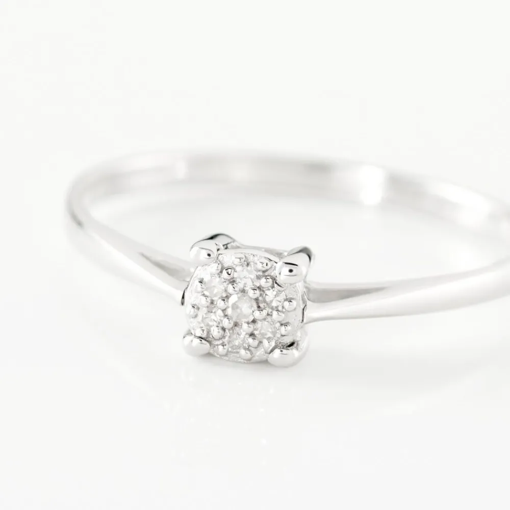Marc Orian Anniversaire De Mariage|Bagues > Bague Sandrine Or Blanc Diamant