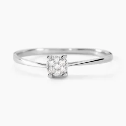 Marc Orian Anniversaire De Mariage|Bagues > Bague Sandrine Or Blanc Diamant