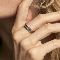 Marc Orian Bagues Fantaisie|Bagues > Bague Santina Argent Blanc