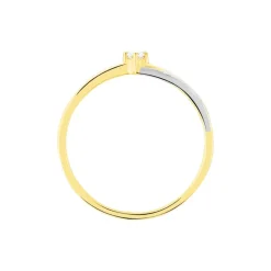 Bague Selene Or Bicolore Diamant