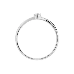 Bague Selene Or Blanc Diamant