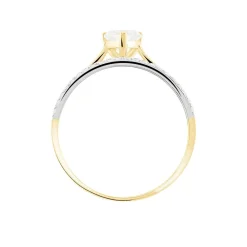Marc Orian Bagues De Promesse|Bijoux Zirconium > Bague Serafine Or Jaune Oxyde De Zirconium