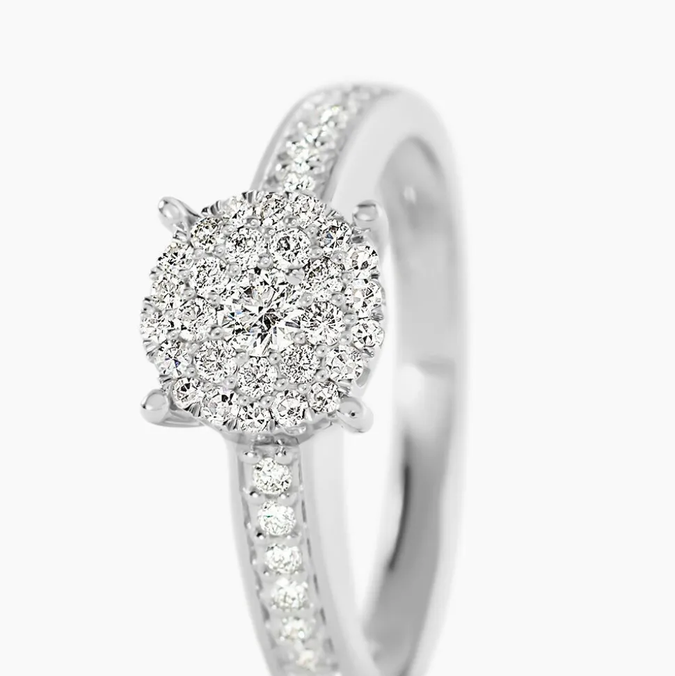 Bague Serena Or Blanc Diamant