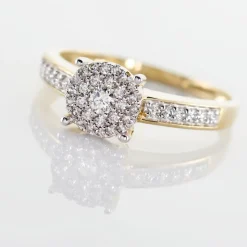 Bague Serena Or Jaune Diamant