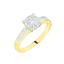 Bague Serena Or Jaune Diamant