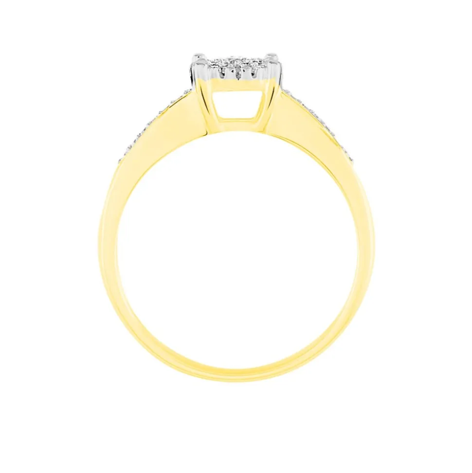 Bague Serena Or Jaune Diamant