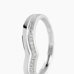 Bague Shadene Or Blanc Diamant