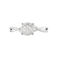 Marc Orian Parures De Mariage|Anniversaire De Mariage > Bague Sigolania Or Blanc Diamant
