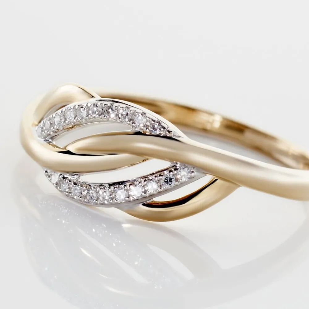 Marc Orian Bagues|Bagues Or Jaune > Bague Simounia Or Jaune Diamant