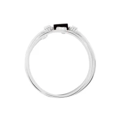 Marc Orian Bagues Fantaisie|Bijoux Zirconium > Bague Soaad Argent Blanc Oxyde De Zirconium