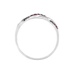 Marc Orian Bagues Rubis|Anniversaire De Mariage > Bague Sofia Or Blanc Rubis Et Diamant