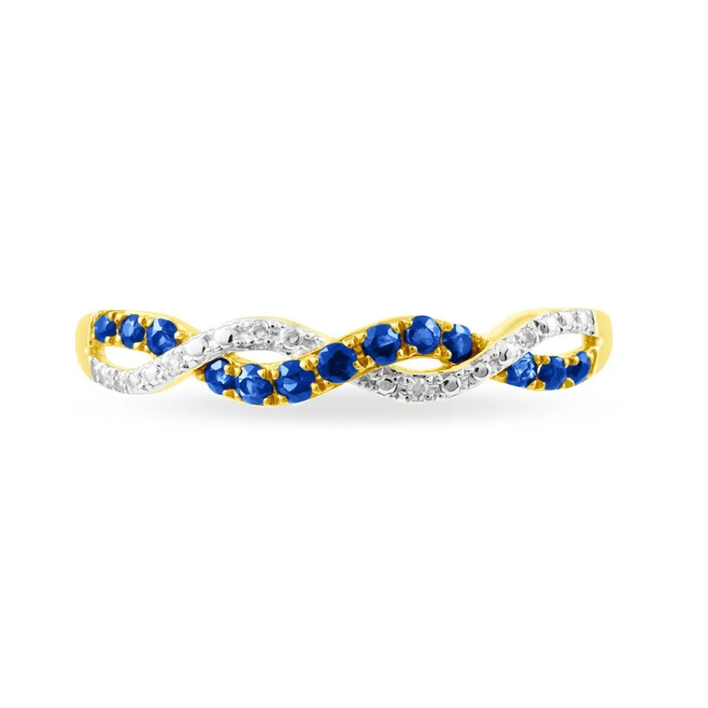 Marc Orian Anniversaire De Mariage|Bagues Saphir > Bague Sofia Or Jaune Saphir Et Diamant