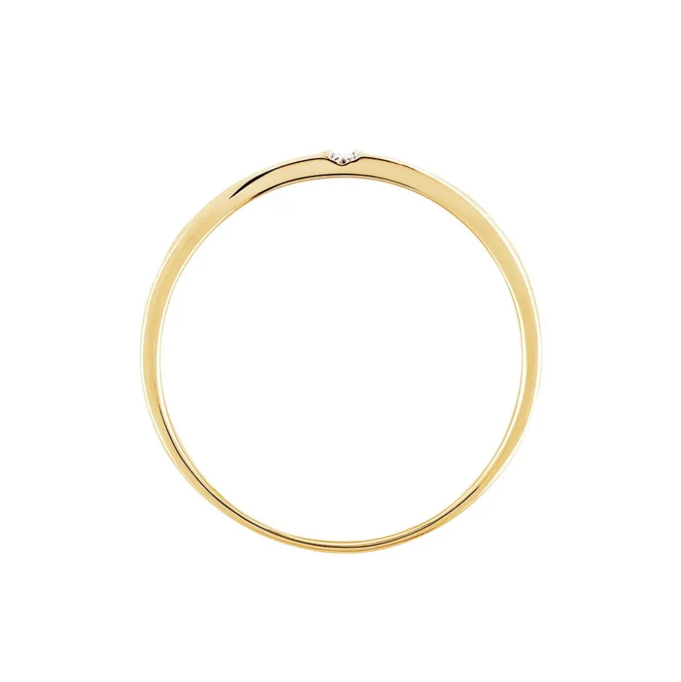 Bague Soha Or Jaune Diamant