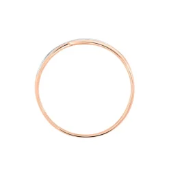 Bague Solena Or Rose Diamant