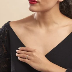 Marc Orian Bagues|Bagues Fiançailles > Bague Solitaire Alexandra Or Blanc Diamant