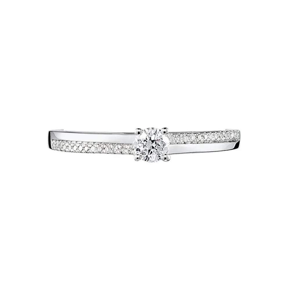 Marc Orian Anniversaire De Mariage|Bagues De Fiançailles > Bague Solitaire Alexandra Or Blanc Diamant
