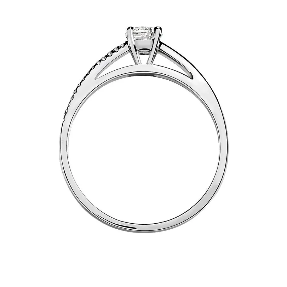 Marc Orian Anniversaire De Mariage|Bagues De Fiançailles > Bague Solitaire Alexandra Or Blanc Diamant