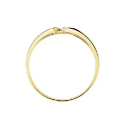 Bague Solitaire Anilie Or Jaune Diamant