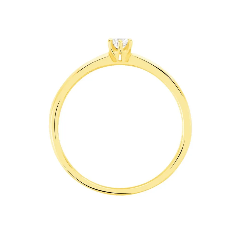 Marc Orian Anniversaire De Mariage|Bagues De Fiançailles > Bague Solitaire Annelies Or Jaune Diamant