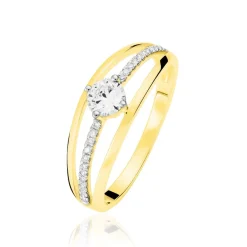 Marc Orian Anniversaire De Mariage|Bagues De Fiançailles > Bague Solitaire Anouska Or Jaune Diamant