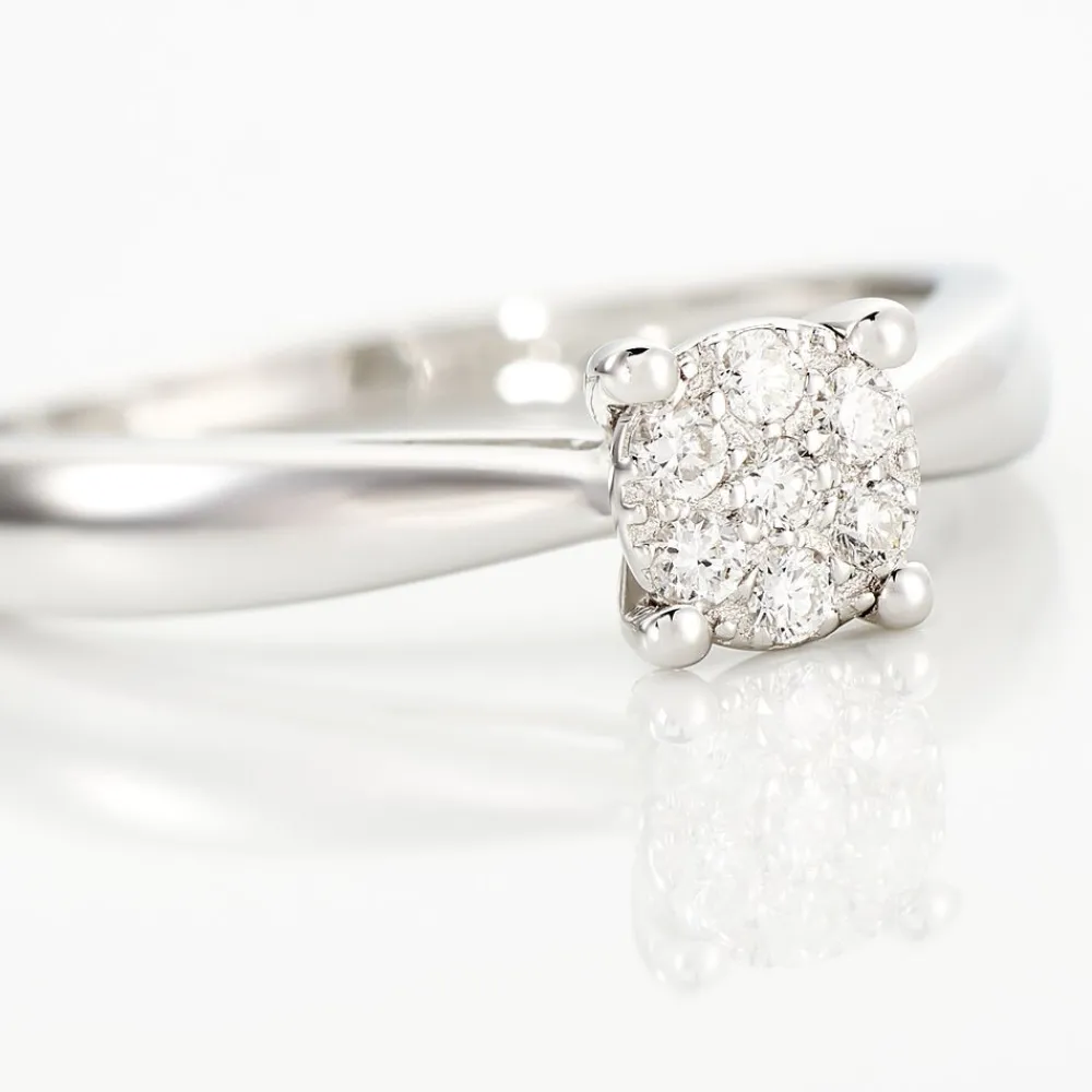 Marc Orian Anniversaire De Mariage|Bagues De Fiançailles > Bague Solitaire Artemis Or Blanc Diamant