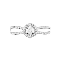 Marc Orian Anniversaire De Mariage|Bagues De Fiançailles > Bague Solitaire Cyranne Or Blanc Diamant