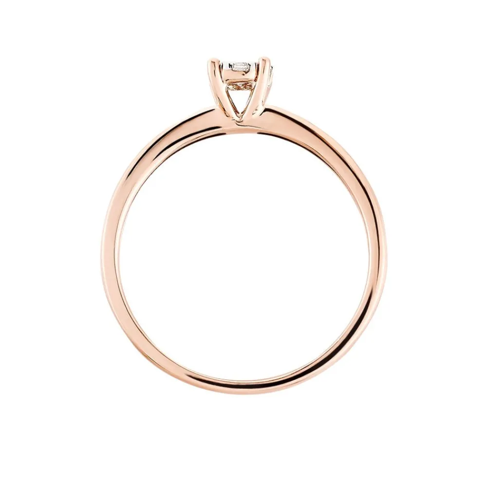 Marc Orian Anniversaire De Mariage|Bagues De Fiançailles > Bague Solitaire Dream Or Rose Diamant