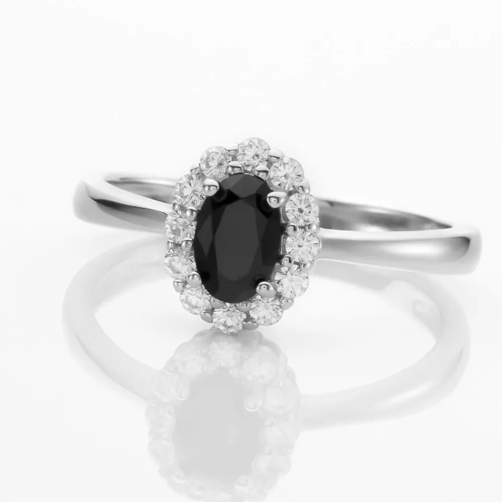 Marc Orian Bagues De Promesse|Bagues Fantaisie > Bague Solitaire Eulalio Argent Blanc Oxyde De Zirconium