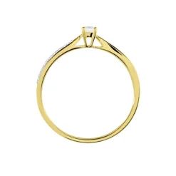Marc Orian Anniversaire De Mariage|Bagues De Fiançailles > Bague Solitaire Finesse Or Jaune Diamant